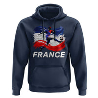 France Soccer Football Fan French Flag Hoodie