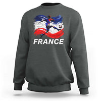 France Soccer Football Fan French Flag Sweatshirt