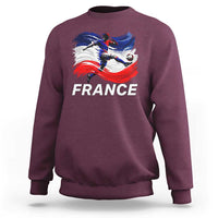 France Soccer Football Fan French Flag Sweatshirt