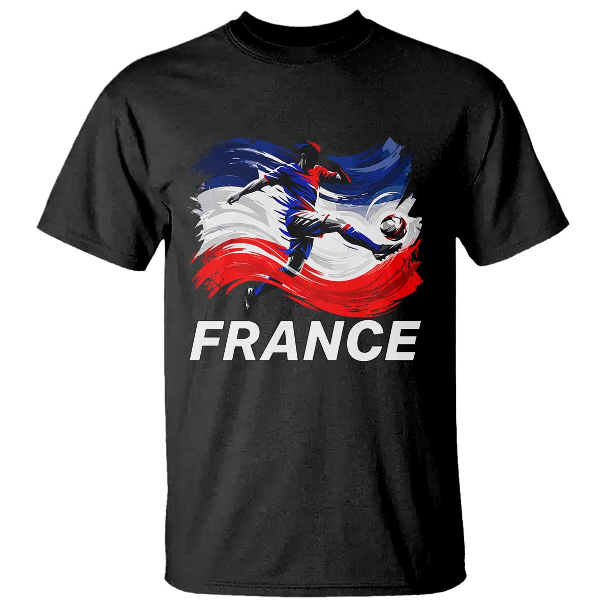 France Soccer Football Fan French Flag T Shirt