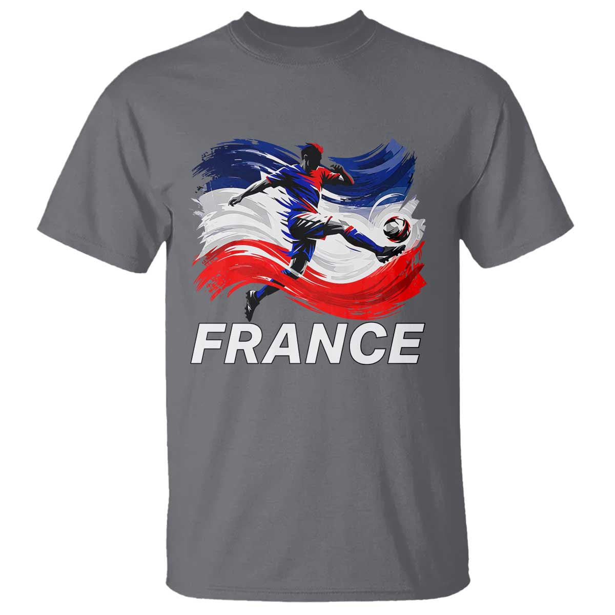 France Soccer Football Fan French Flag T Shirt