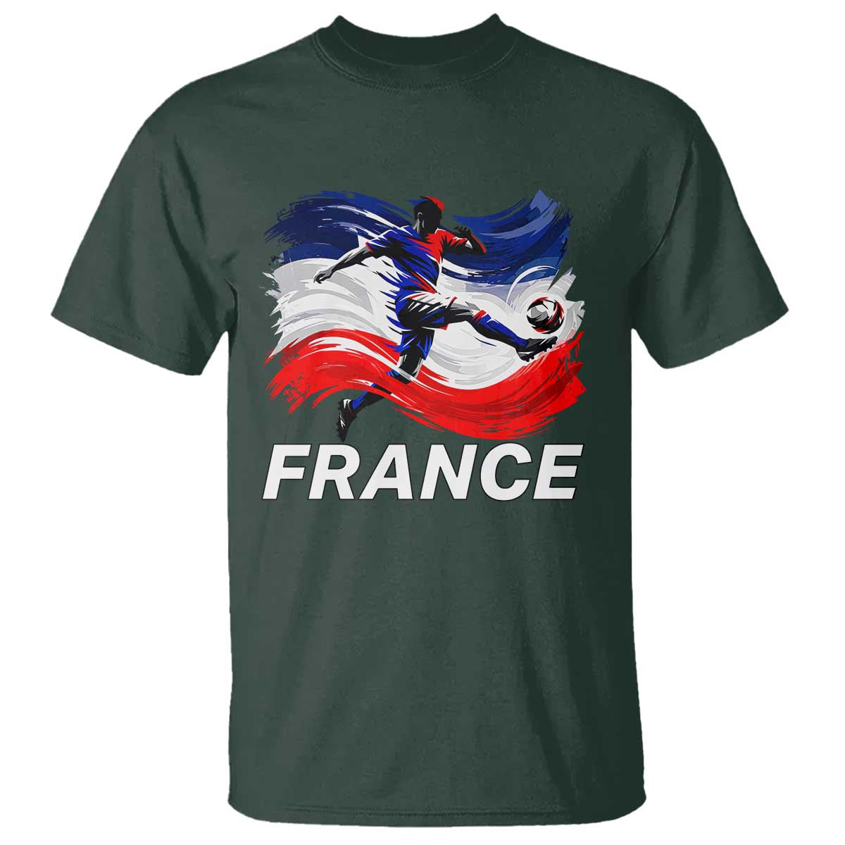 France Soccer Football Fan French Flag T Shirt