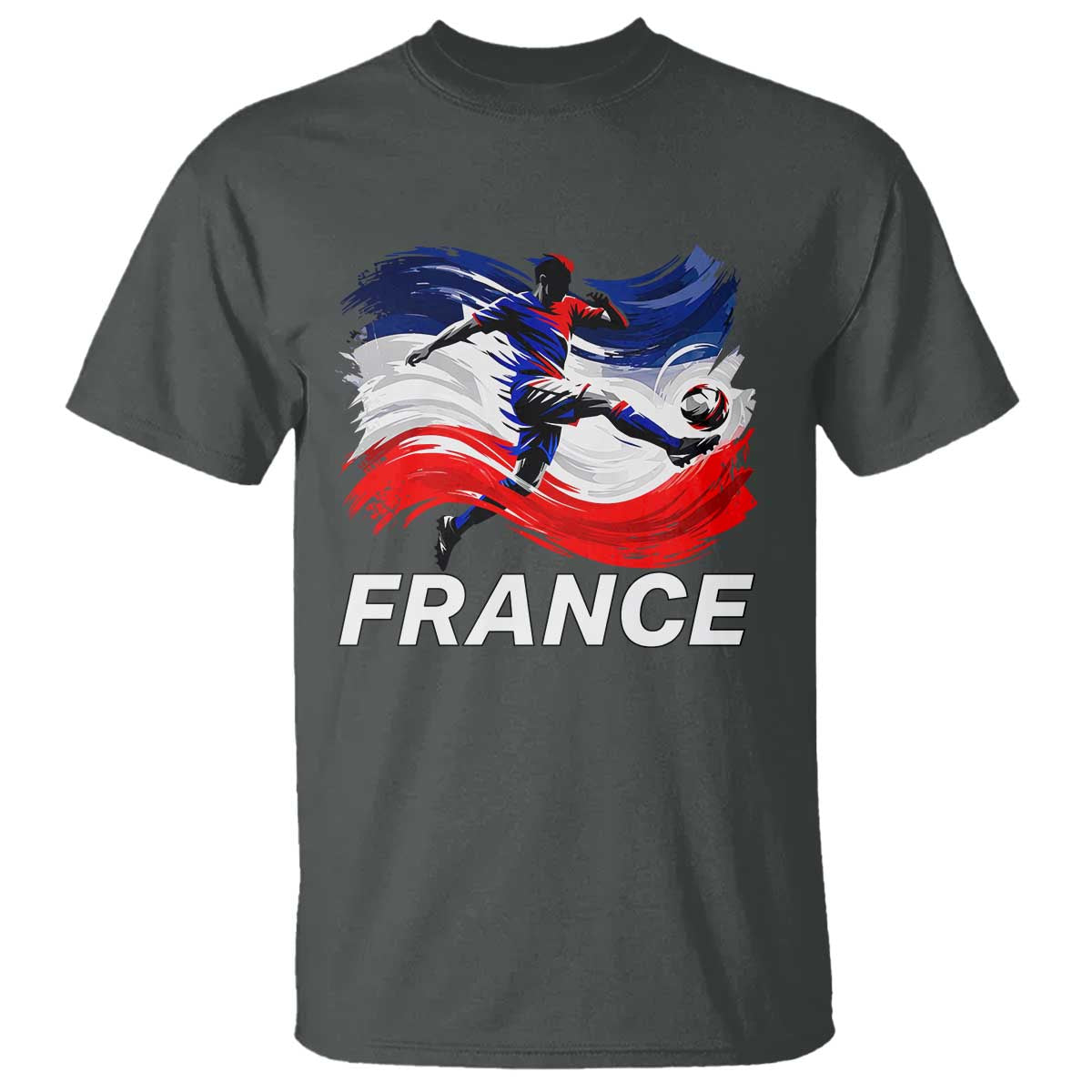 France Soccer Football Fan French Flag T Shirt