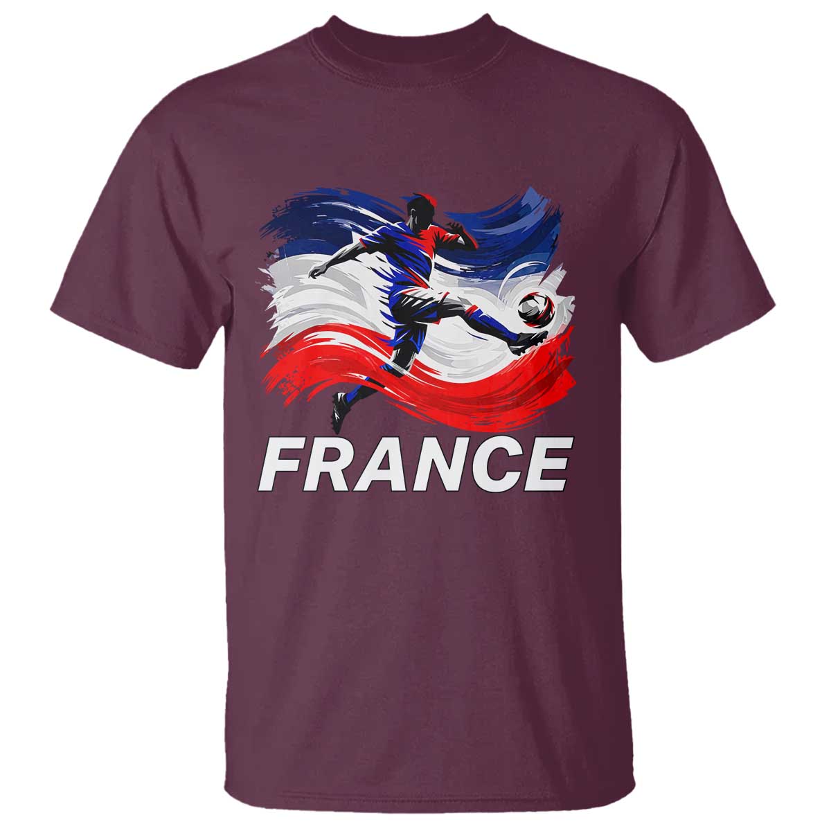 France Soccer Football Fan French Flag T Shirt