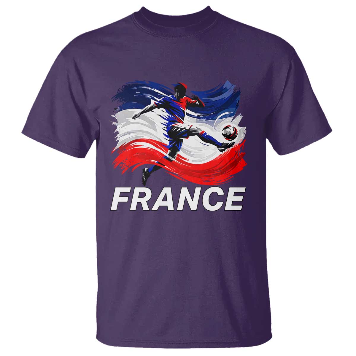 France Soccer Football Fan French Flag T Shirt