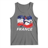 France Soccer Football Fan French Flag Tank Top
