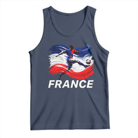 France Soccer Football Fan French Flag Tank Top