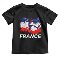 France Soccer Football Fan French Flag Toddler T Shirt