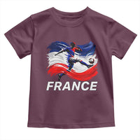 France Soccer Football Fan French Flag Toddler T Shirt