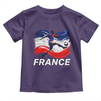 France Soccer Football Fan French Flag Toddler T Shirt