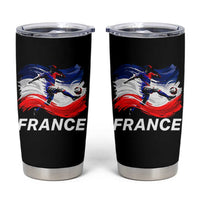 France Soccer Football Fan French Flag Tumbler Cup