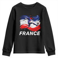 France Soccer Football Fan French Flag Youth Sweatshirt