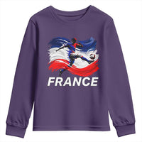 France Soccer Football Fan French Flag Youth Sweatshirt