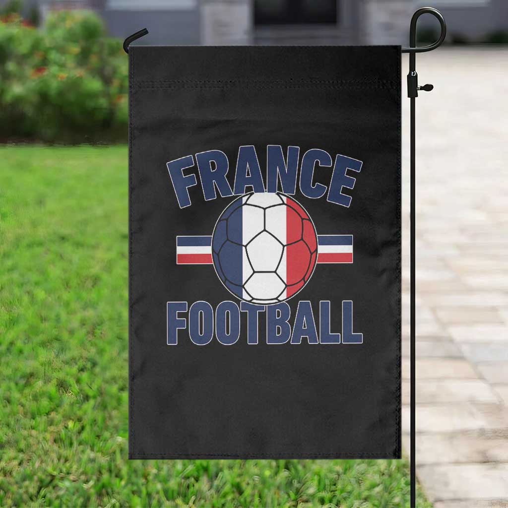 French Flag France Soccer Football Fan Garden Flag