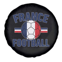 French Flag France Soccer Football Fan Spare Tire Cover