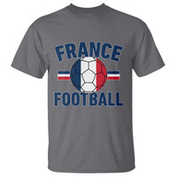 French Flag France Soccer Football Fan T Shirt