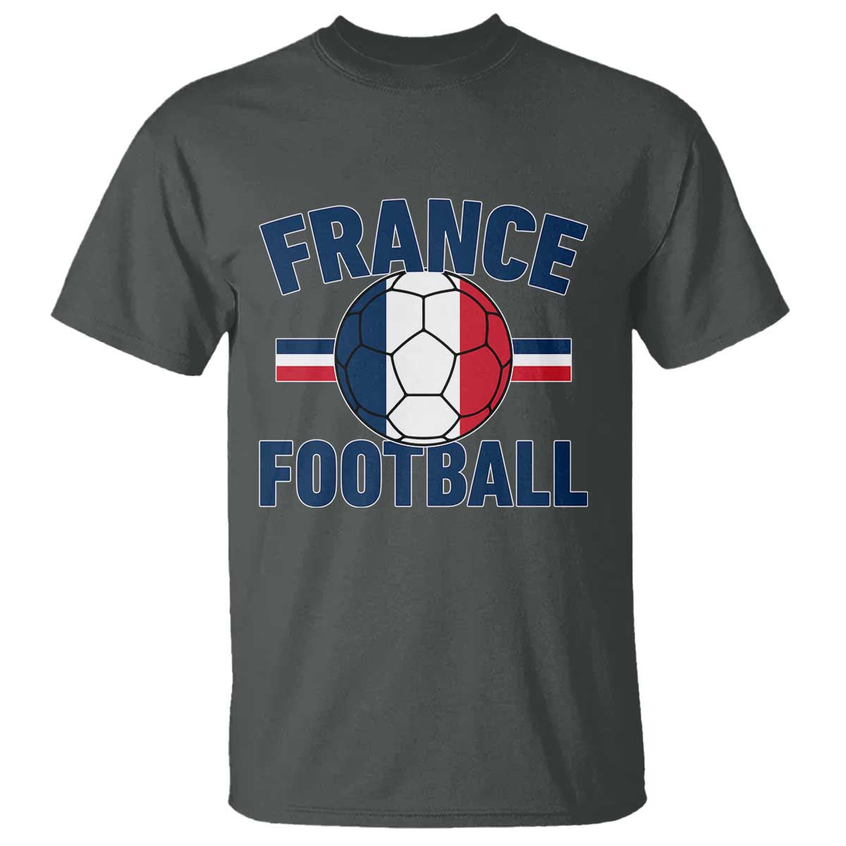 French Flag France Soccer Football Fan T Shirt