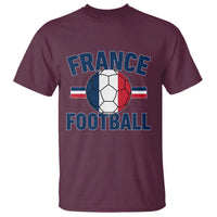 French Flag France Soccer Football Fan T Shirt