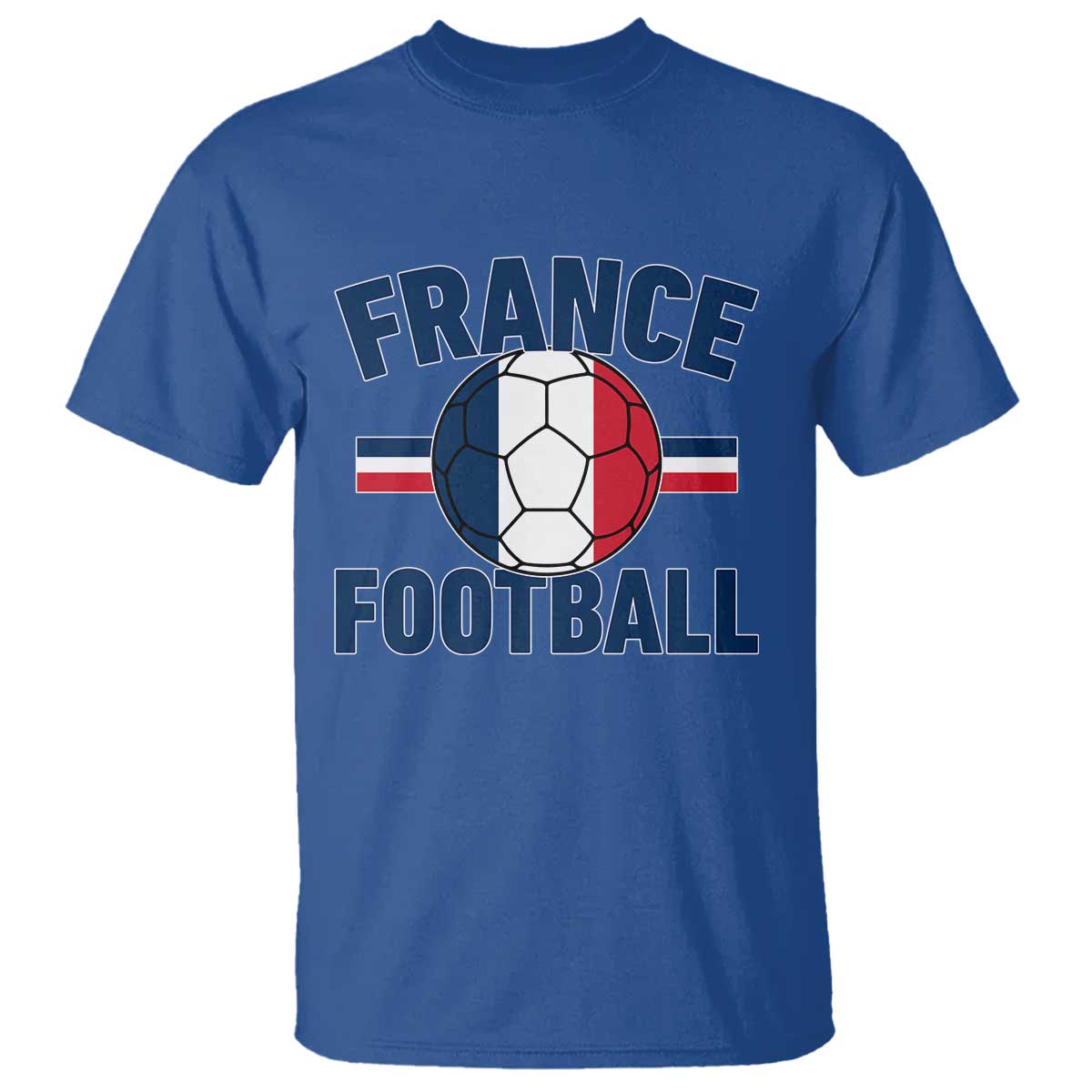 French Flag France Soccer Football Fan T Shirt
