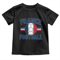 French Flag France Soccer Football Fan Toddler T Shirt