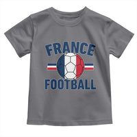 French Flag France Soccer Football Fan Toddler T Shirt