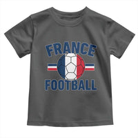 French Flag France Soccer Football Fan Toddler T Shirt