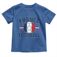 French Flag France Soccer Football Fan Toddler T Shirt