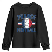 French Flag France Soccer Football Fan Youth Sweatshirt