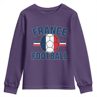 French Flag France Soccer Football Fan Youth Sweatshirt