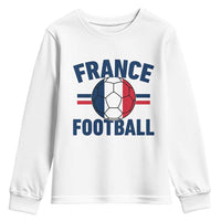 French Flag France Soccer Football Fan Youth Sweatshirt
