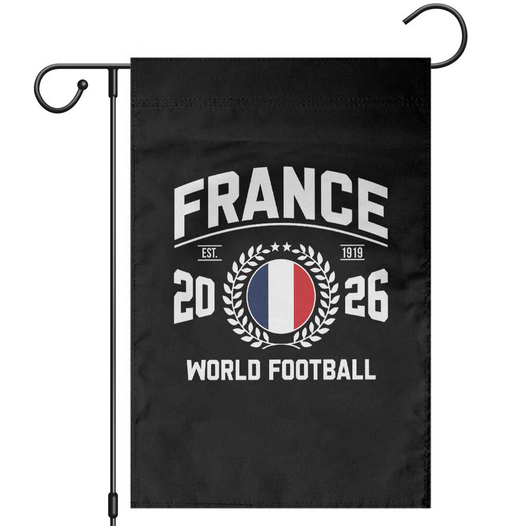 France Soccer Fan French Flag Patriotic Sports Garden Flag