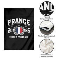 France Soccer Fan French Flag Patriotic Sports Garden Flag