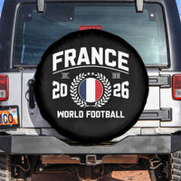 France Soccer Fan French Flag Patriotic Sports Spare Tire Cover