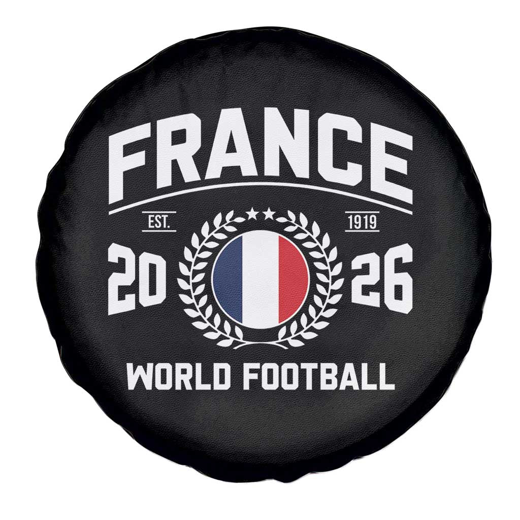 France Soccer Fan French Flag Patriotic Sports Spare Tire Cover