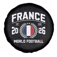 France Soccer Fan French Flag Patriotic Sports Spare Tire Cover