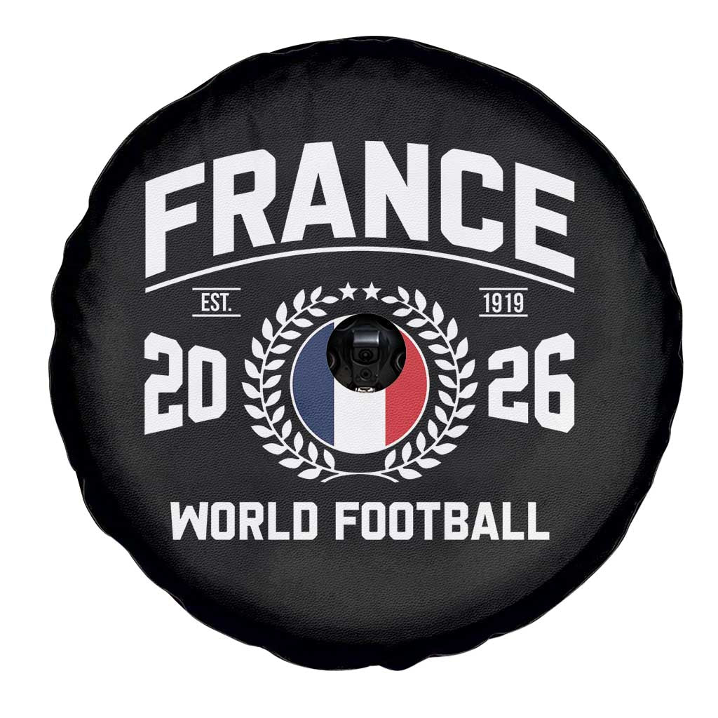 France Soccer Fan French Flag Patriotic Sports Spare Tire Cover