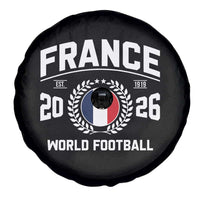 France Soccer Fan French Flag Patriotic Sports Spare Tire Cover