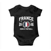 France Soccer Fan French Flag Patriotic Sports Baby Onesie