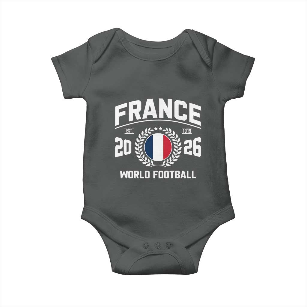 France Soccer Fan French Flag Patriotic Sports Baby Onesie