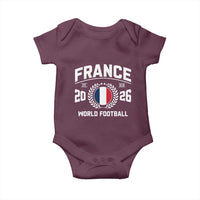 France Soccer Fan French Flag Patriotic Sports Baby Onesie