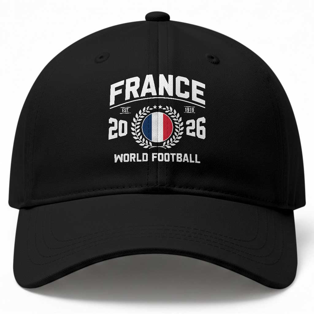 France Soccer Fan French Flag Patriotic Sports Baseball Cap