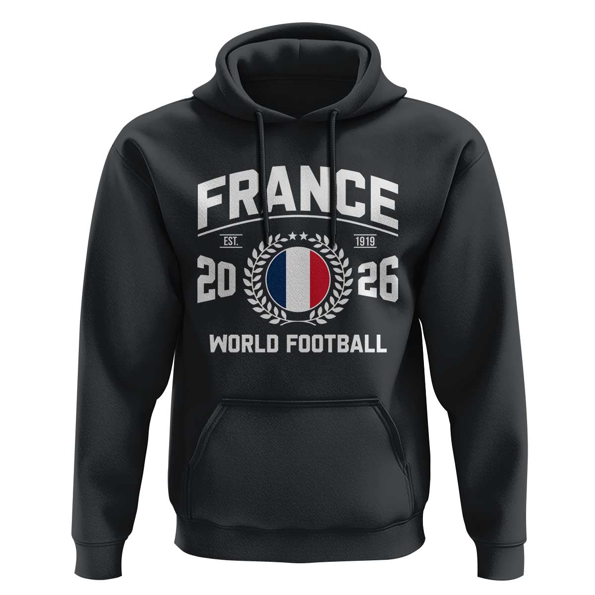 France Soccer Fan French Flag Patriotic Sports Hoodie