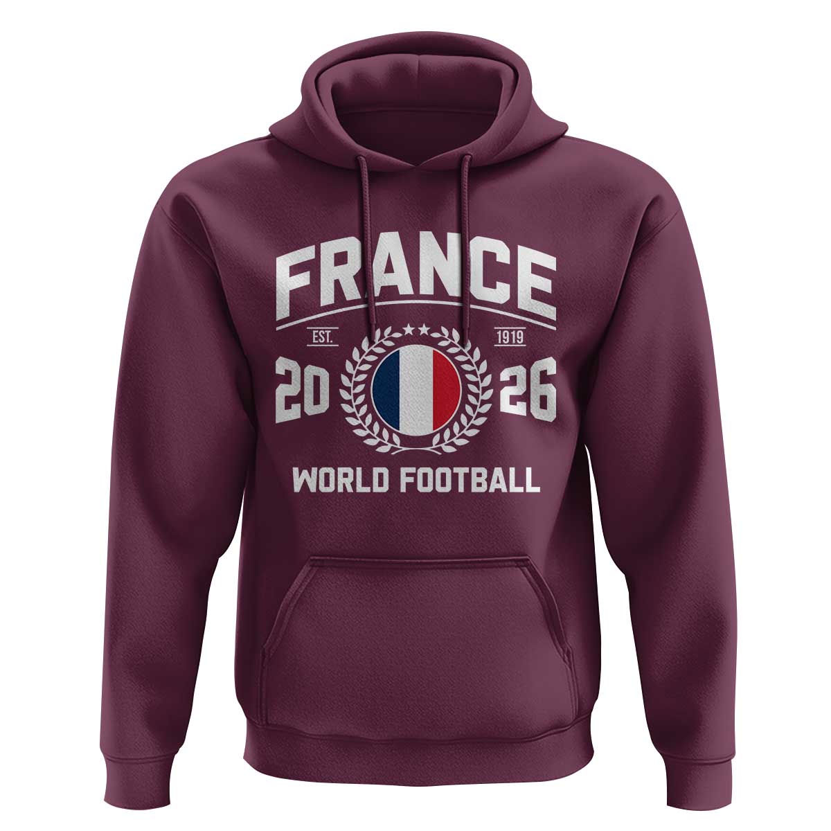 France Soccer Fan French Flag Patriotic Sports Hoodie