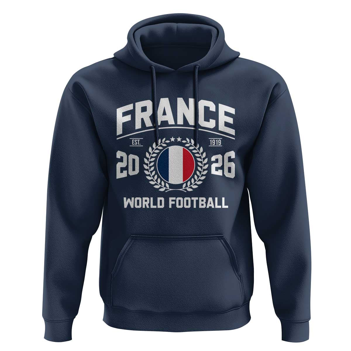 France Soccer Fan French Flag Patriotic Sports Hoodie