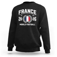 France Soccer Fan French Flag Patriotic Sports Sweatshirt
