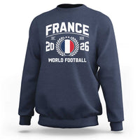 France Soccer Fan French Flag Patriotic Sports Sweatshirt