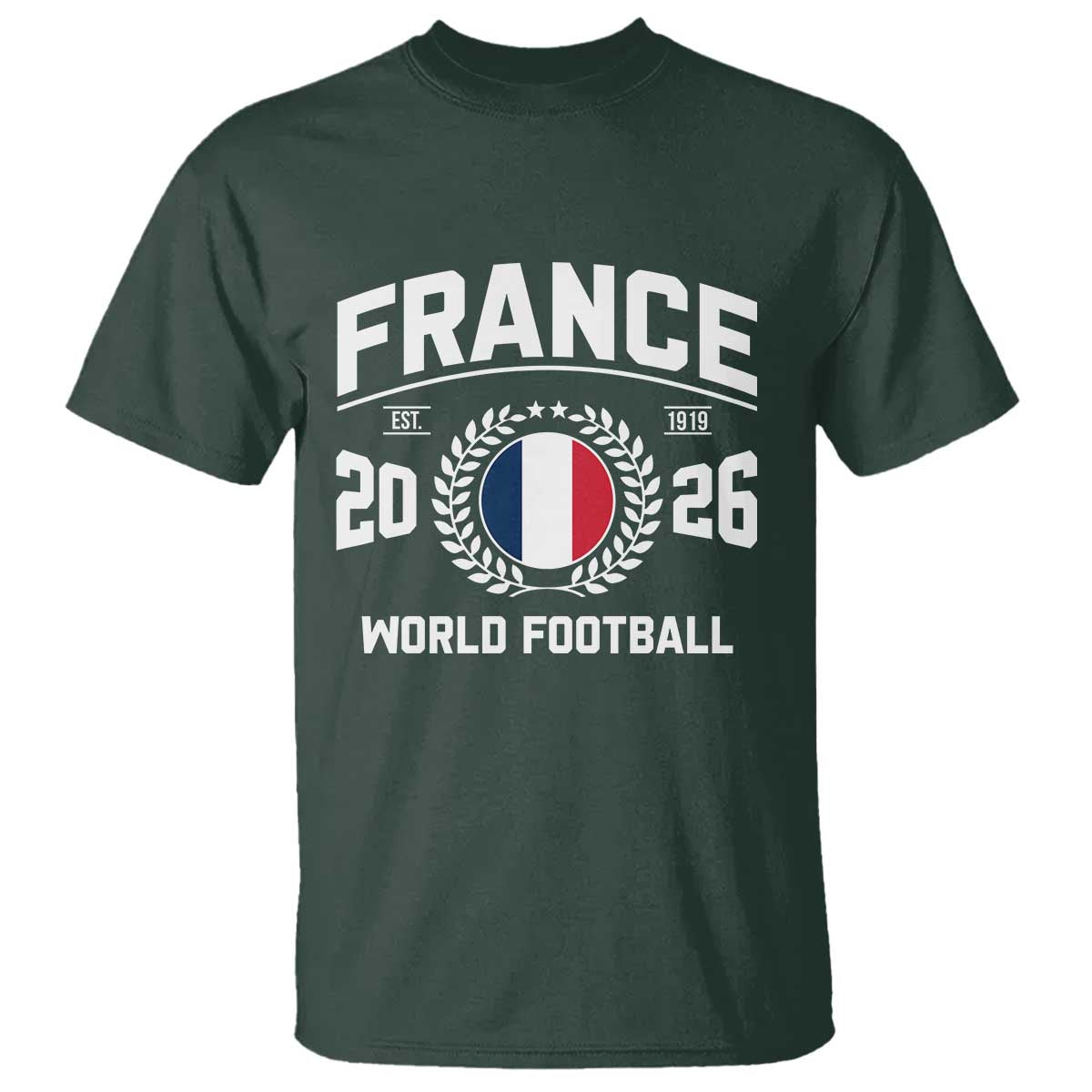 France Soccer Fan French Flag Patriotic Sports T Shirt