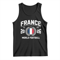 France Soccer Fan French Flag Patriotic Sports Tank Top
