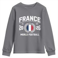 France Soccer Fan French Flag Patriotic Sports Youth Sweatshirt