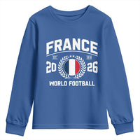 France Soccer Fan French Flag Patriotic Sports Youth Sweatshirt